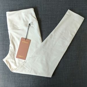 Girlfriend Collective Ivory 7/8 Leggings